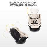 Lumi I-Size Детско Столче За Кола Светлосиво (40-150) Caretero