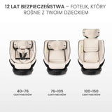 Lumi I-Size Детско Столче За Кола Бежово (40-150) Caretero