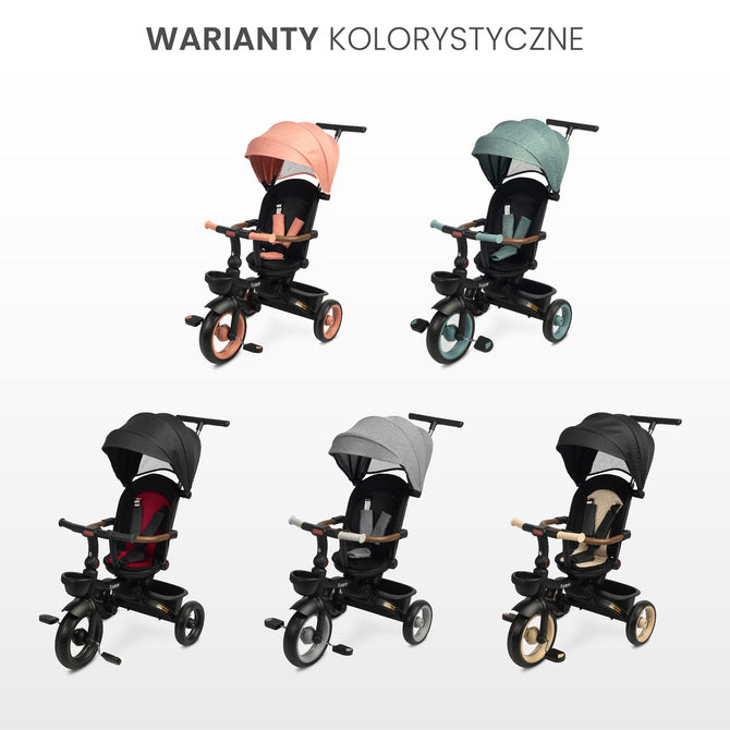 Triciclu Saber Roșu Caretero Toyz