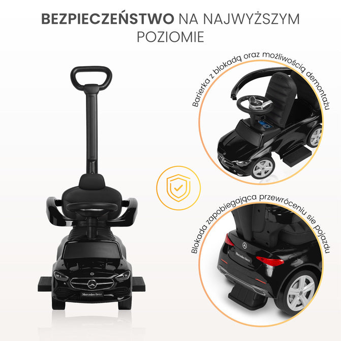 Кола За Яздене Mercedes C-Class Ride-On Бяла Caretero Toyz