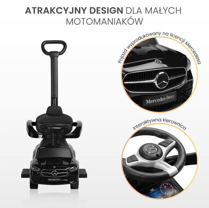 Кола За Яздене Mercedes C-Class Ride-On Бяла Caretero Toyz