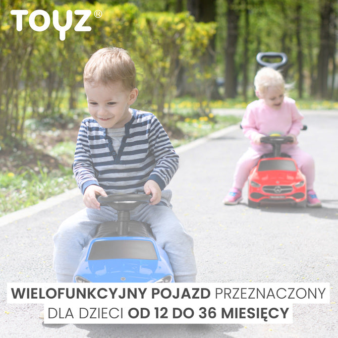 Кола За Яздене Mercedes C-Class Ride-On Червена Caretero Toyz