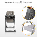 Столче За Хранене Vars Grey Caretero