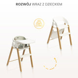 Scaun înalt Triplo 3 în 1 bej Caretero