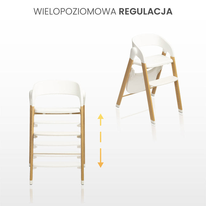 Scaun înalt Triplo 3 în 1 bej Caretero