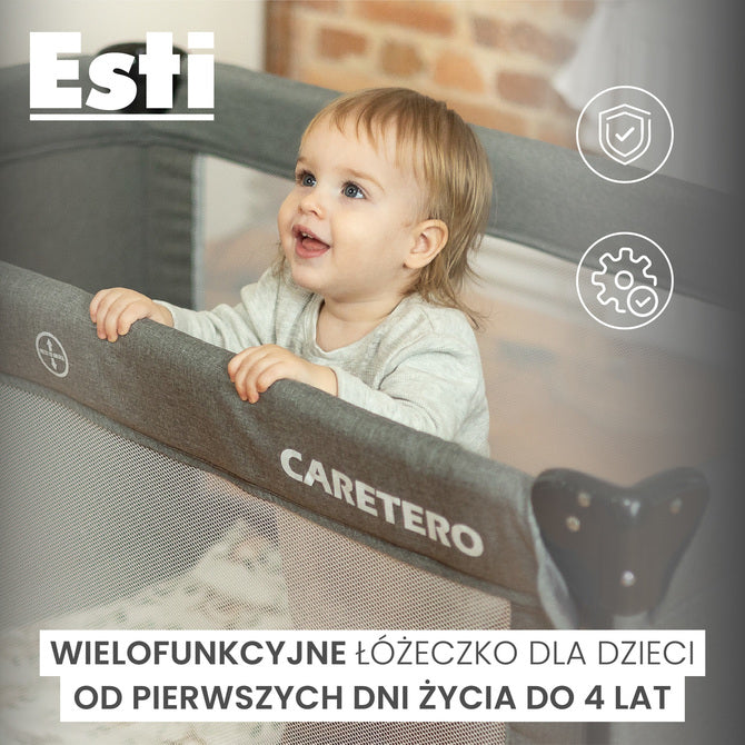 Сгъваема Кошара 2 Нива С Падаща Страна Esti Brown Caretero