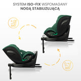 Scaun auto Comfi I-Size Verde (40-150cm) Caretero