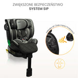 Scaun auto Turox i-Size IsoFix 0-36kg Gri Caretero