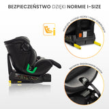 Scaun auto Turox i-Size IsoFix 0-36kg Gri Caretero