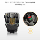 Scaun auto Turox i-Size IsoFix 0-36Kg Grafit Caretero