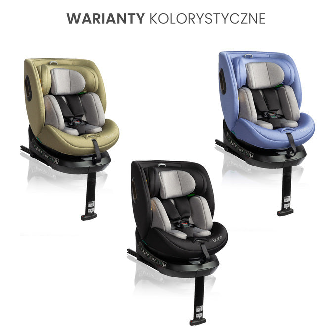 Столче За Кола Bosco I-Size Blue (40-150cm) Caretero