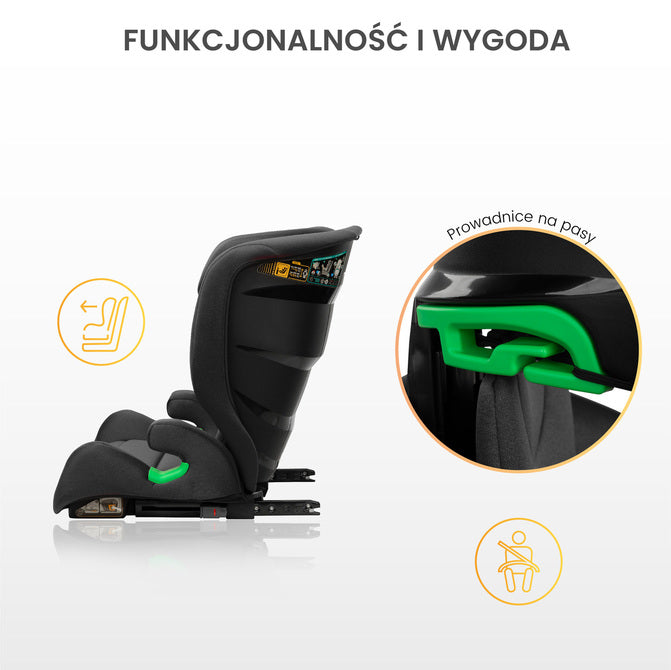 Столче За Кола Nimbus i-Size IsoFix 15-36кг Navy Caretero