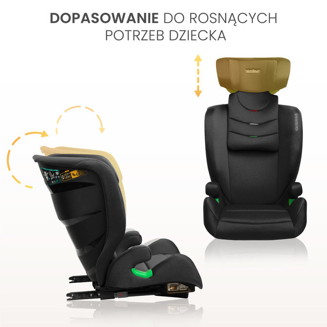 Scaun auto Nimbus i-Size IsoFix 15-36kg Roșu Caretero
