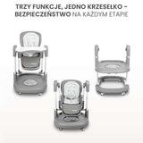 Столче За Хранене Sitron Сиво Caretero