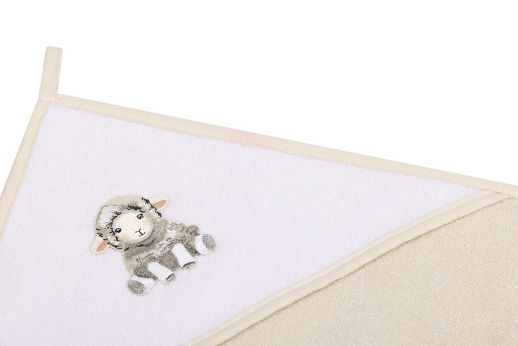 Хавлия За Баня Овца 80x80 Бежова