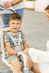 Tricicletă și bicicletă de echilibru 2 în 1 Faro Gri Caretero Toyz