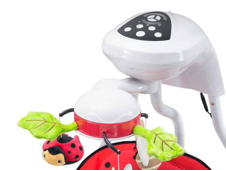 Електрически шезлонг и люлка Bugies Black Caretero --- BebeMama