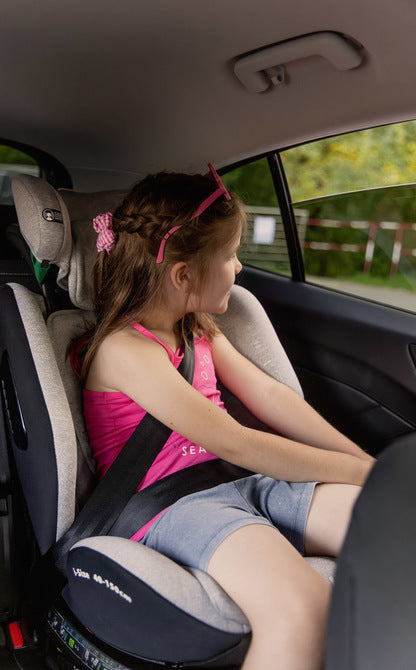 Lumi I-size Детско Столче За Кола Светлосиво (40-150) bebemama