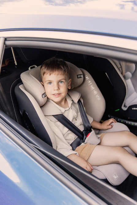 Lumi I-size Детско Столче За Кола Светлосиво (40-150) bebemama