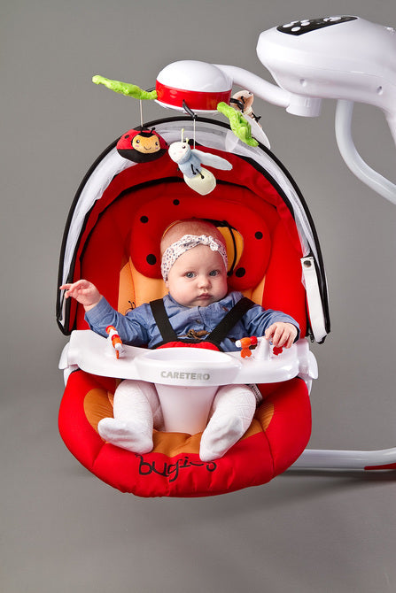 Електрически шезлонг и люлка Bugies Mint Caretero --- BebeMama