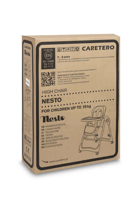 Столче За Хранене Nesto Бежово Caretero