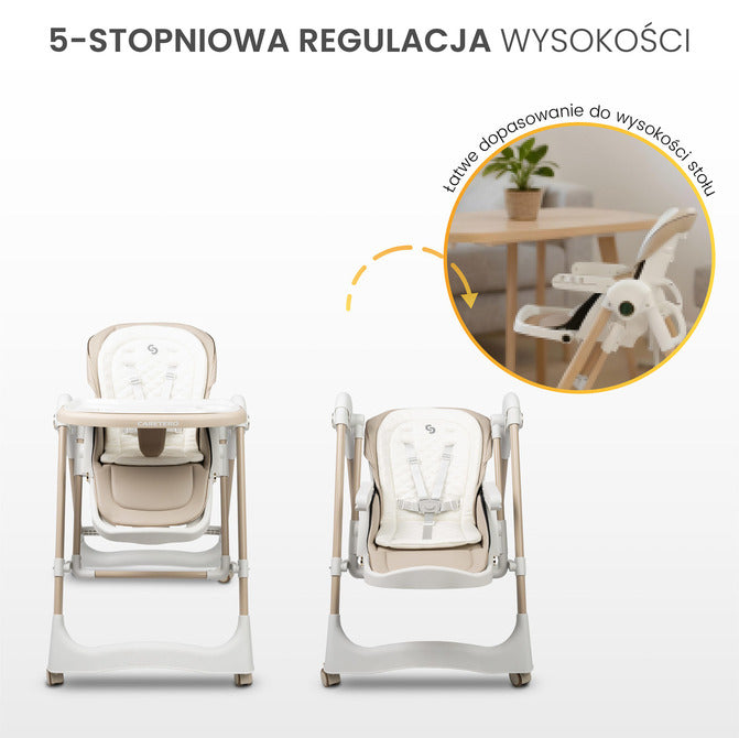 Столче За Хранене Nesto Розово Caretero