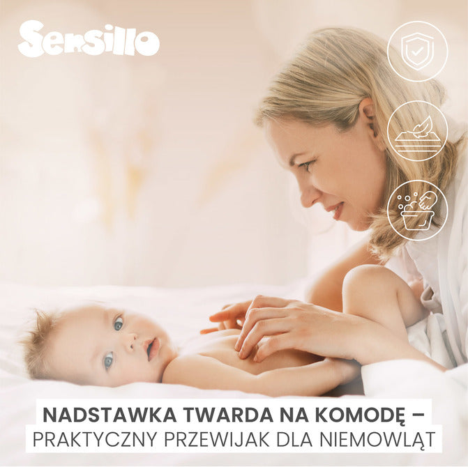 Твърд Повивалник Розови Листа 70/49 См Sensillo