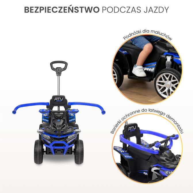 Играчка За Яздене Atv MovixЖълта Caretero Toyz