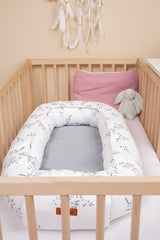 Бебешко Гнездо Муселин – Клонки Зелено Sensillo