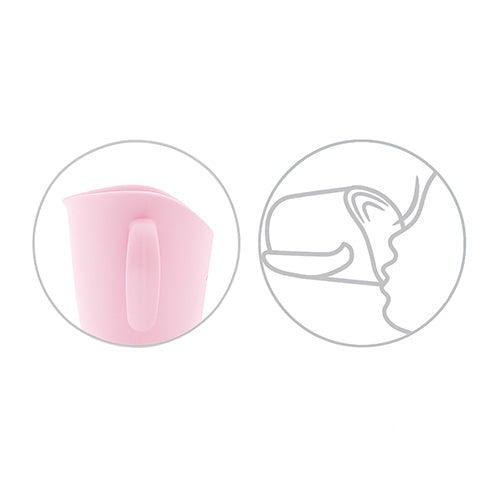 Cupă ergonomică de antrenament Flow roz