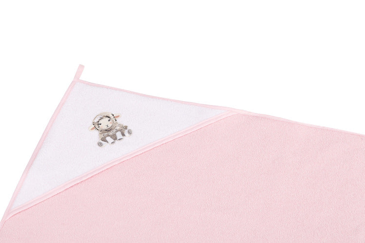 Хавлия За Баня Овца 80x80 Розова