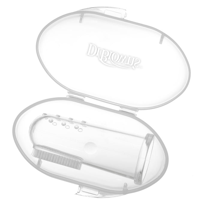 Periuță de dinți din silicon pentru degete