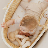 Чаршаф за количка Cotton Rose Beige 35X75 Sensillo
