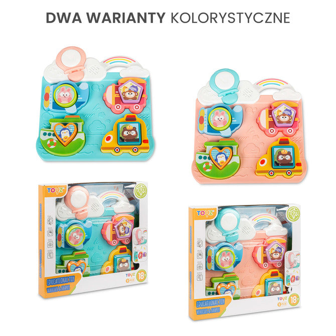 Образователна Играчка За Игри Пълни С Открития 18+ Син Цвят Toyz