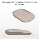 Водоустойчив Мек ПовивалникОтВисококачественаEva Пяна 50 X 70 См. Сив Sensillo