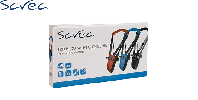 Колан За Прохождане - Черен --- BebeMama