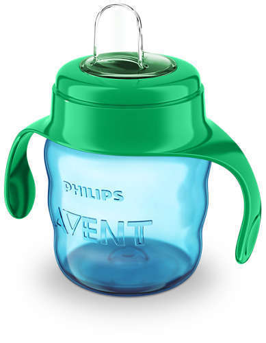 Easy Transition bögre fogantyúval, 200 ml, 6+ hónap, kék