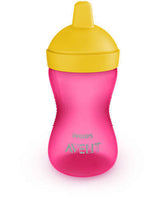Неразливна Чаша С Твърд Накрайник Philips Avent 18+ Розова