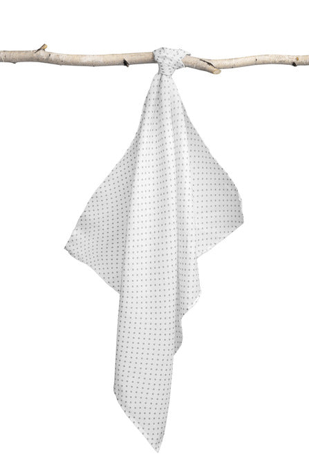 Муселинова Пелена 70X80 – Сиви Точки --- BebeMama