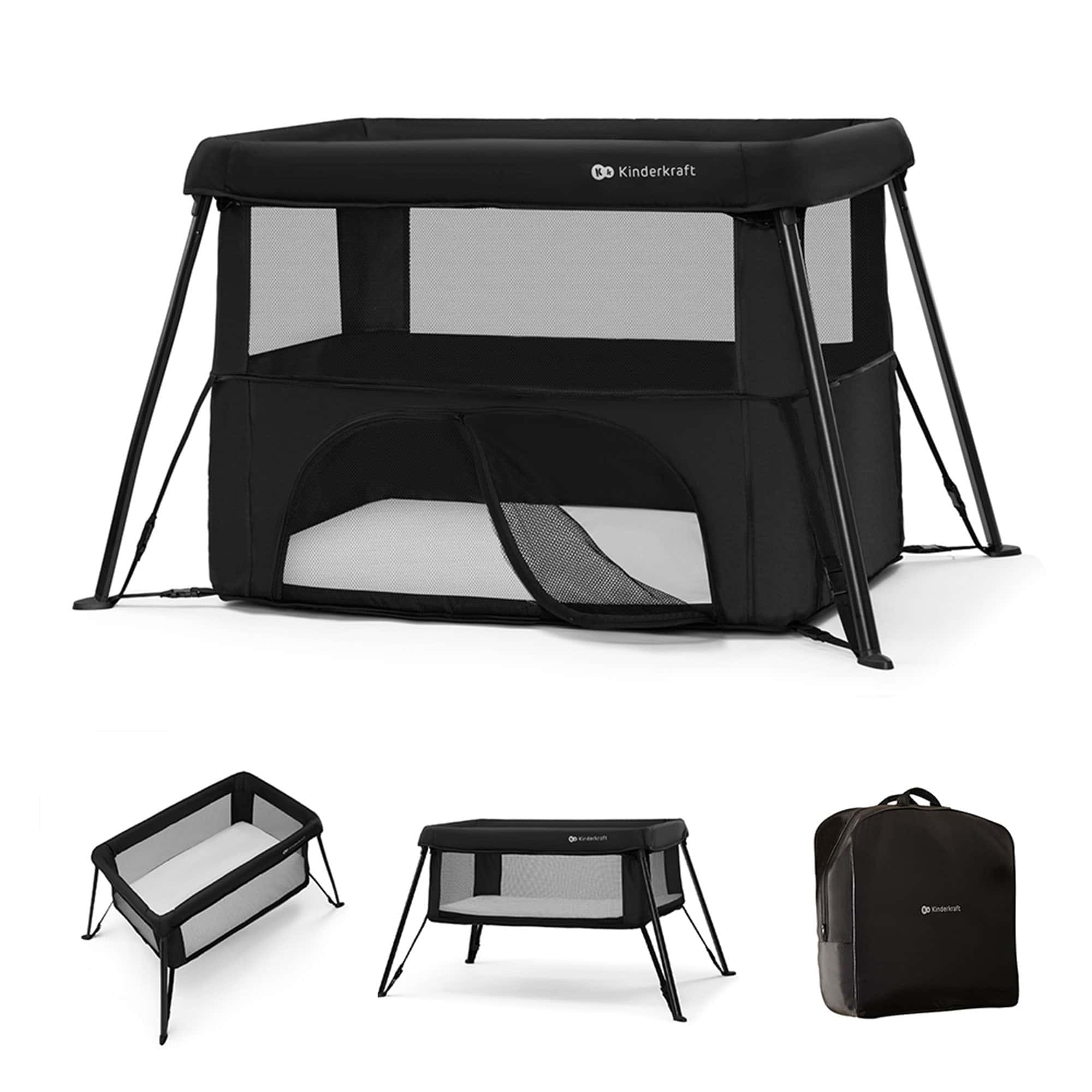 Cami Бебешка Кошара Black Kinderkraft