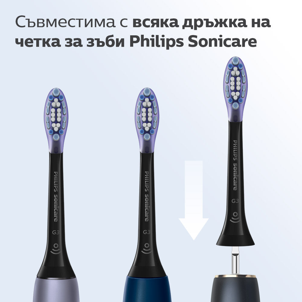 Глава За Четка G3 Premium Gum Care Hx9054 88, Черен, 4 Броя Philips Sonicare