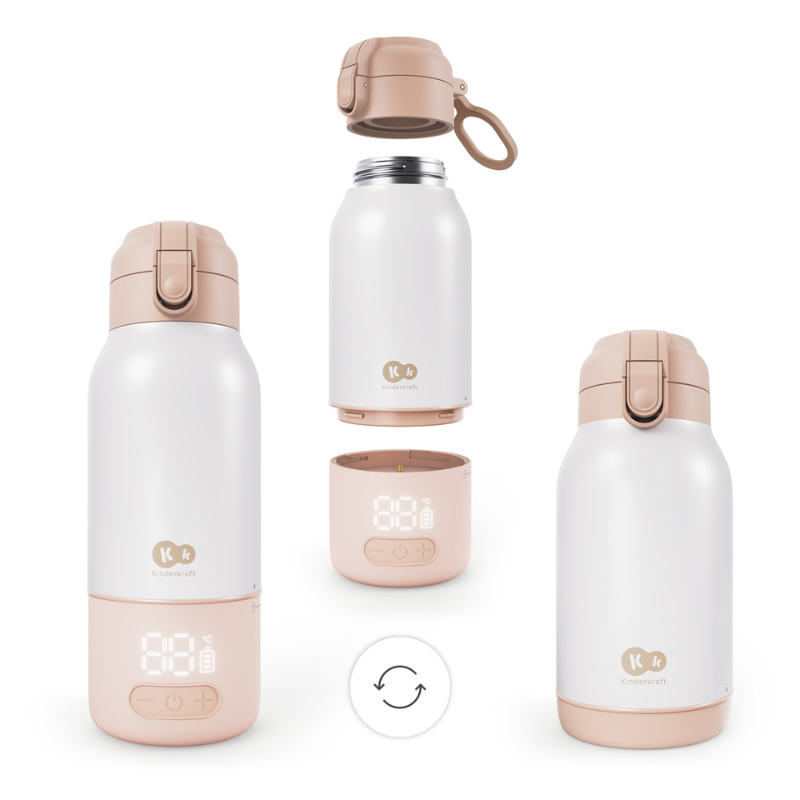Gaja Термос За Подгряване На Мляко 2в1 Beige Kinderkraft
