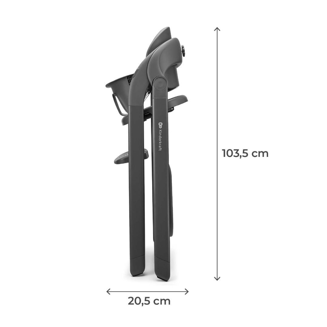 Tino Столче За Хранене Gray Kinderkraft