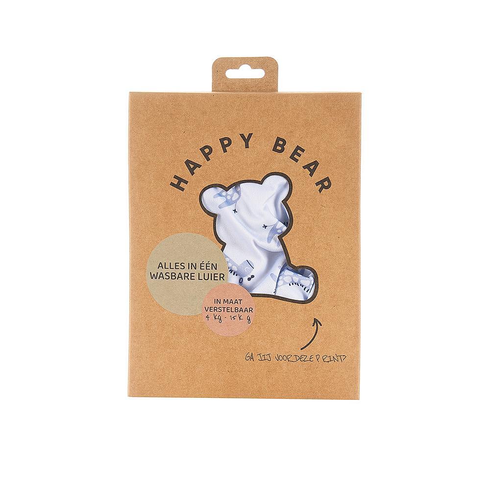 Бебешка Многократна Пелена All In One Blue Giraffe Happybear