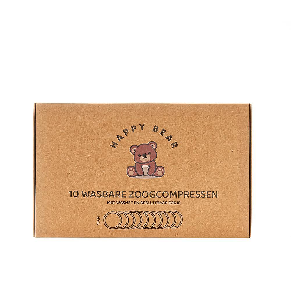 Перящи Се Подплънки За Кърма За Многократна Употреба 10 Бр. Happybear