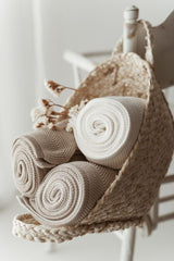 Бамбуково Бебешко Одеяло Fir 80 X 100 См Cream My Memi