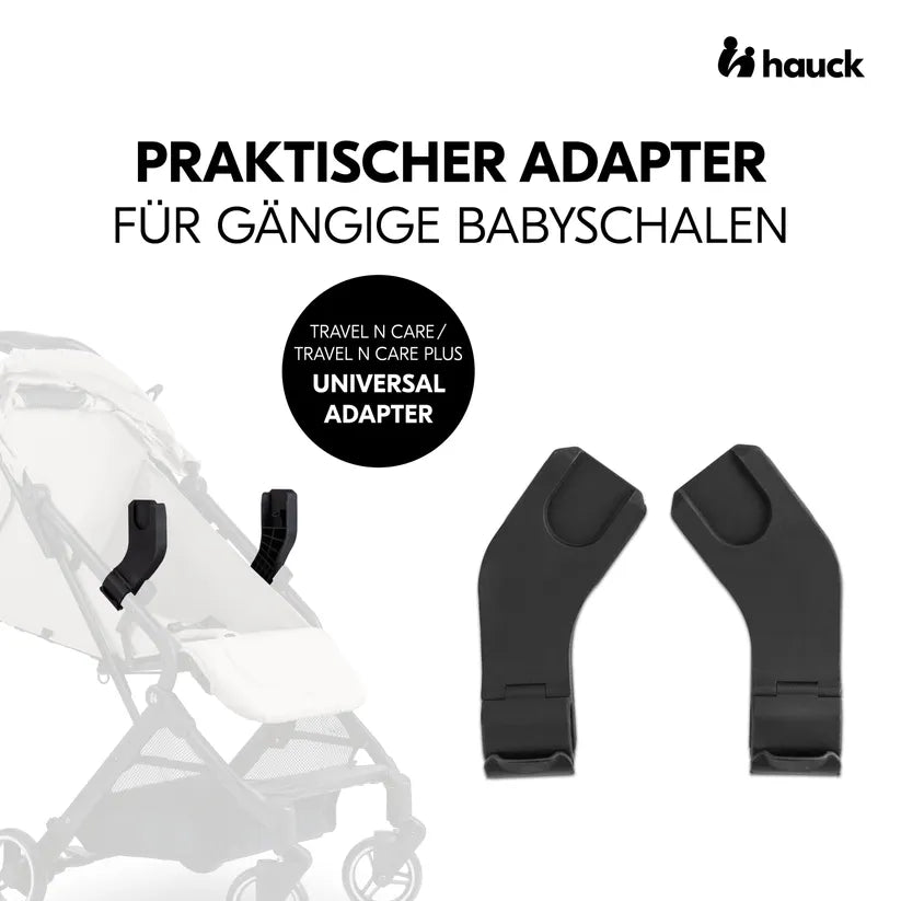 Адаптер За Стол За Кола Travel N Care Plus Universal Adapter Black Hauck
