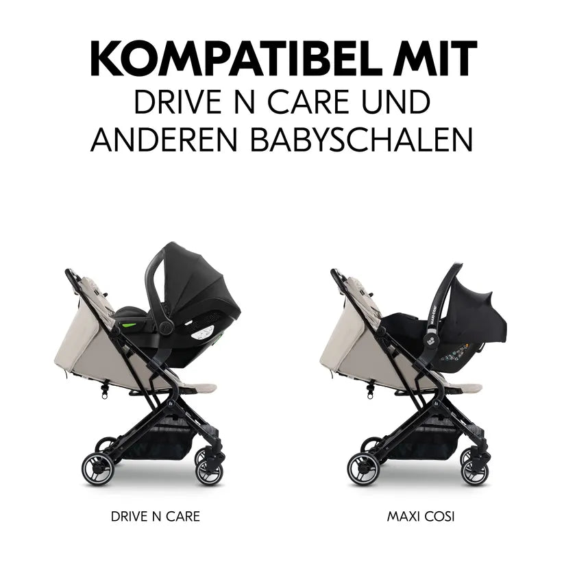 Адаптер За Стол За Кола Travel N Care Plus Universal Adapter Black Hauck