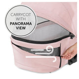 Бебешка Количка 2в1 Vision X Set Silver Melange Rose Hauck