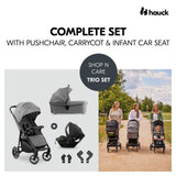 Бебешка Количка 3в1 Shop N Care Trio Set Grey Hauck